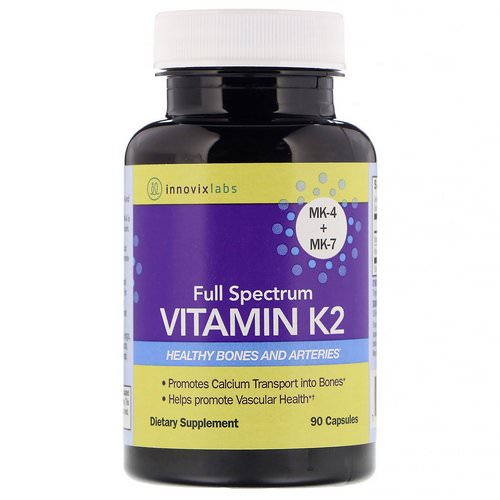 InnovixLabs, Full Spectrum Vitamin K2, 90 Capsules Review