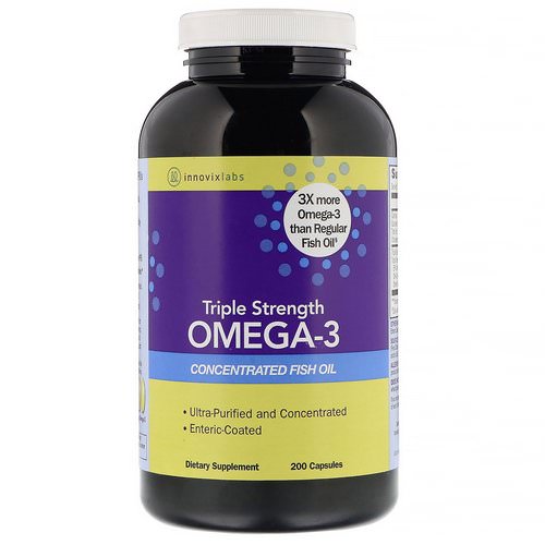 InnovixLabs, Triple Strength Omega-3, 200 Capsules Review