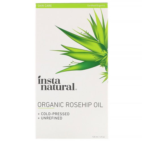 InstaNatural, Organic Rosehip Oil, 4 fl oz (120 ml) Review