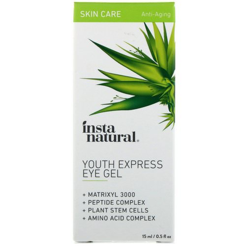 InstaNatural, Youth Express Eye Gel, Anti-Aging, 0.5 fl oz (15 ml) Review