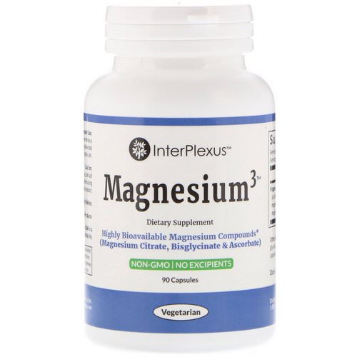 InterPlexus, Magnesium3, 90 Capsules Review