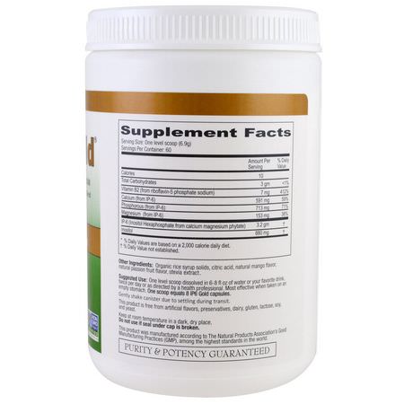 Inositol, Vitamin B, Vitaminer, Ip6: IP-6 International, IP6 Gold, Immune Support Formula, Tropical Fruit Flavor, 14.6 oz Powder