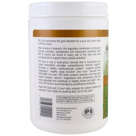 IP-6 International IP6 Inositol - Inositol, Vitamin B, Vitaminer, Ip6