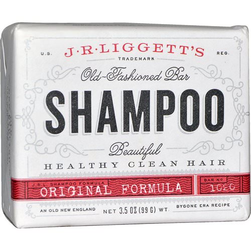 J.R. Liggett's, Old-Fashioned Bar Shampoo, Original Formula, 3.5 oz (99 g) Review