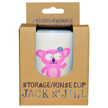 Oral Care, Bath, Baby Oral Care, Teething: Jack n' Jill, Storage/Rinse Cup, Koala, 1 Cup