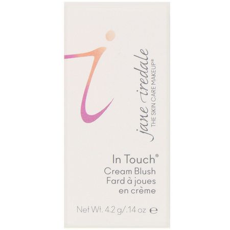 Blush, Face, Makeup: Jane Iredale, In Touch, Cream Blush, Candid, 0.14 oz (4.2 g)