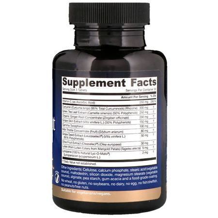 Antioxidant, Antioxidanter, Kosttillskott: Jarrow Formulas, Antioxidant Optimizer, 90 Tablets