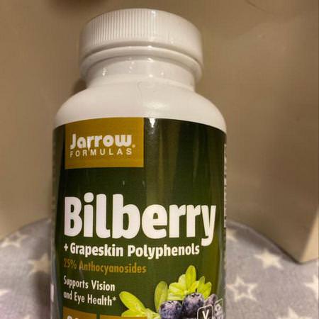 Jarrow Formulas Bilberry - Blåbär, Homeopati, Örter