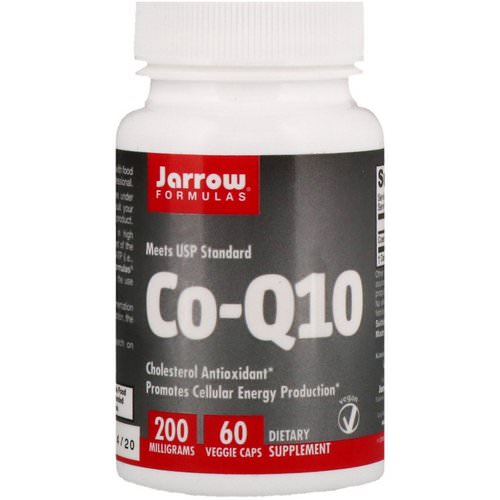 Jarrow Formulas, Co-Q10, 200 mg, 60 Veggie Caps Review