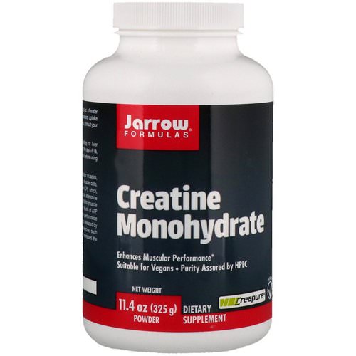 Jarrow Formulas, Creatine Monohydrate Powder, 11.4 oz (325 g) Review