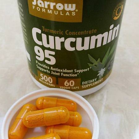 Jarrow Formulas Curcumin, Gurkmeja, Antioxidanter, Kosttillskott