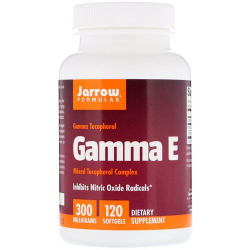 Jarrow Formulas, Gamma E, 300 mg, 120 Softgels Review