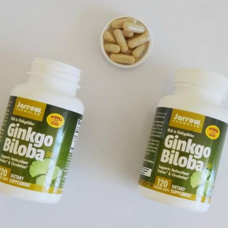 Jarrow Formulas Ginkgo Biloba, Homeopati, Örter