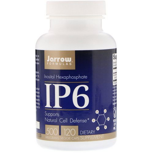 Jarrow Formulas, IP6, Inositol Hexaphosphate, 500 mg, 120 Veggie Caps Review