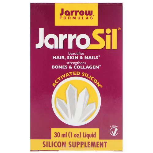 Jarrow Formulas, JarroSil, Activated Silicon, Liquid, 1 oz (30 ml) Review