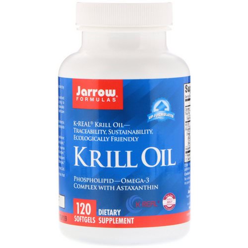 Jarrow Formulas, Krill Oil, 120 Softgels Review