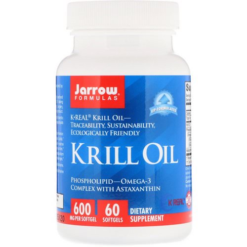 Jarrow Formulas, Krill Oil, 60 Softgels Review