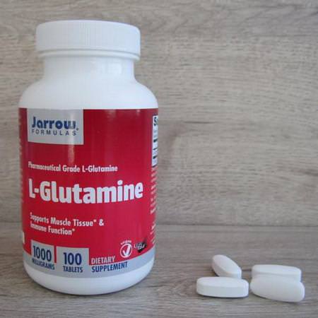 Jarrow Formulas L-Glutamine - L-Glutamin, Aminosyror, Kosttillskott