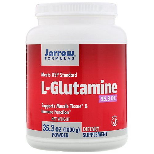 Jarrow Formulas, L-Glutamine Powder, 35.3 oz (1000 g) Review