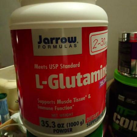 Jarrow Formulas L-Glutamin, Aminosyror, Kosttillskott