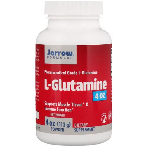 Jarrow Formulas, L-Glutamine, Powder, 4 oz (113 g) Review