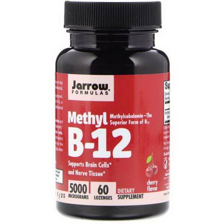 Jarrow Formulas B12, Vitamin B, Vitaminer, Kosttillskott