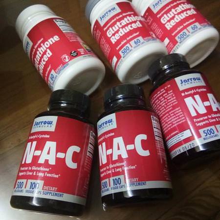 Jarrow Formulas N-Acetyl Cysteine NAC - N-Acetyl Cystein Nac, Antioxidanter, Kosttillskott