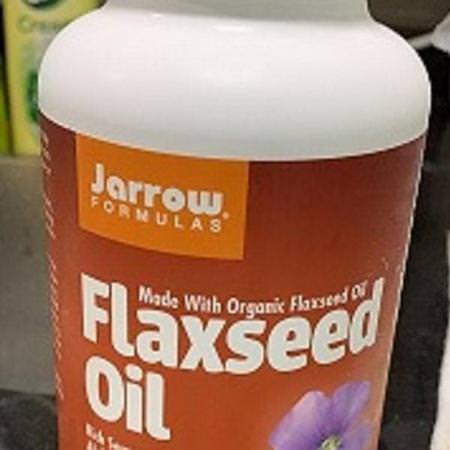 Jarrow Formulas Flax Seed Supplements - Linfrötillskott, Omegas Epa Dha, Fiskolja, Kosttillskott