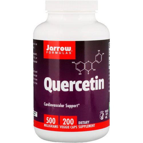 Jarrow Formulas, Quercetin, 500 mg, 200 Capsules Review