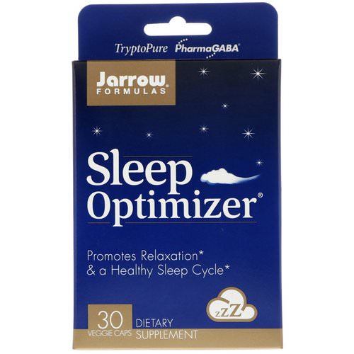 Jarrow Formulas, Sleep Optimizer, 30 Veggie Caps Review