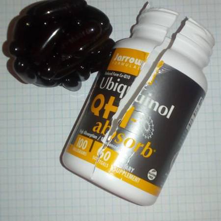 Jarrow Formulas Coq10, Ubiquinol, Antioxidanter, Kosttillskott