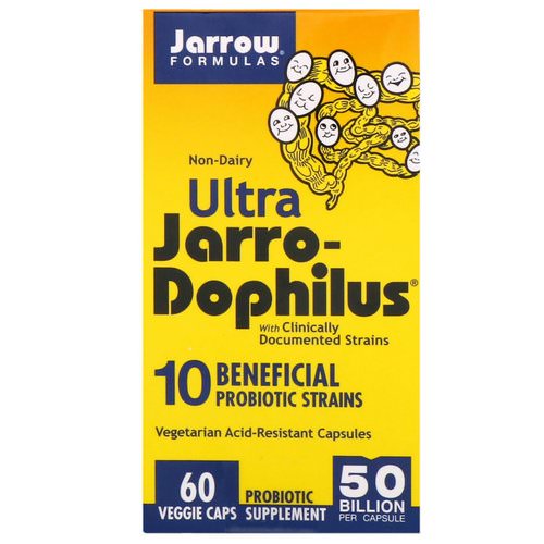Jarrow Formulas, Ultra Jarro-Dophilus, 60 Capsules (Ice) Review
