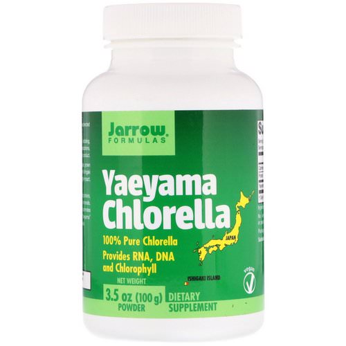 Jarrow Formulas, Yaeyama Chlorella Powder, 3.5 oz (100 g) Review