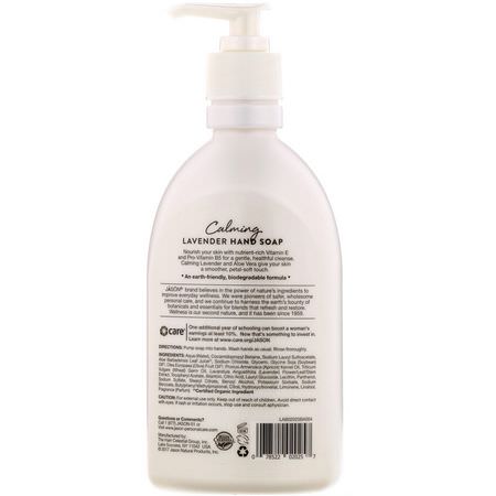 Handtvål, Dusch, Bad: Jason Natural, Hand Soap, Calming Lavender, 16 fl oz (473 ml)