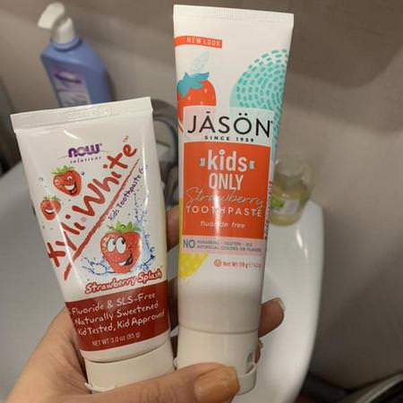 Jason Natural Baby Toothpaste Gel Fluoride Free - Fluorfri, Tandkräm, Bad, Gel