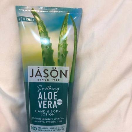 Jason Natural Hand Cream Creme Aloe Vera Skin Care - Aloe Vera Hudvård, Hudbehandling, Handkrämkräm, Handvård