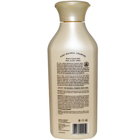 Schampo, Hårvård, Bad: Jason Natural, Pure Natural Shampoo, Aloe Vera, 16 fl oz (473 ml)