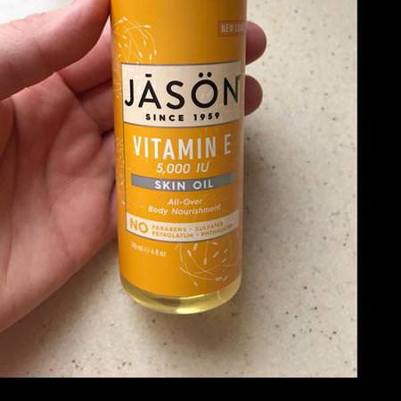 Jason Natural Vitamin E-Oljor, Massageoljor, Kropp, Bad