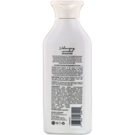Schampo, Hårvård, Bad: Jason Natural, Volumizing Lavender Shampoo, 16 fl oz (473 ml)