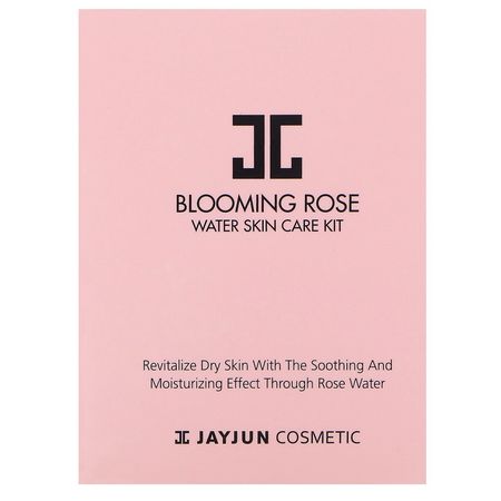 Toners, Scrub, Tone, Cleanse: Jayjun Cosmetic, Blooming Rose Water Skin Care Kit, 1 fl oz (30 ml)