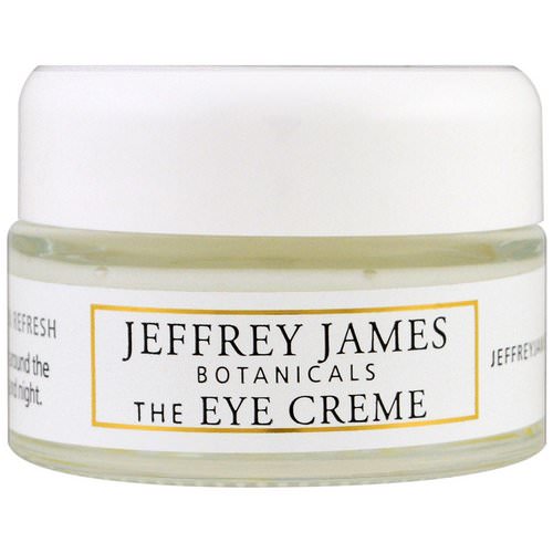 Jeffrey James Botanicals, The Eye Cream, Brighten Lighten Refresh, 0.5 oz (15 ml) Review