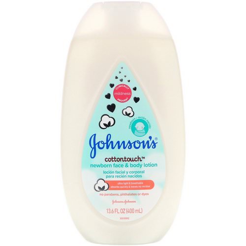 Johnson & Johnson, Cottontouch, Newborn Face & Body Lotion, 13.6 fl oz (400 ml) Review