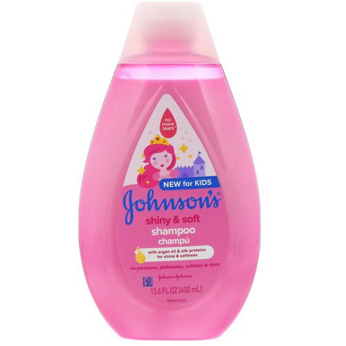 Johnson & Johnson, Kids, Shiny & Soft, Shampoo, 13.6 fl oz (400 ml) Review