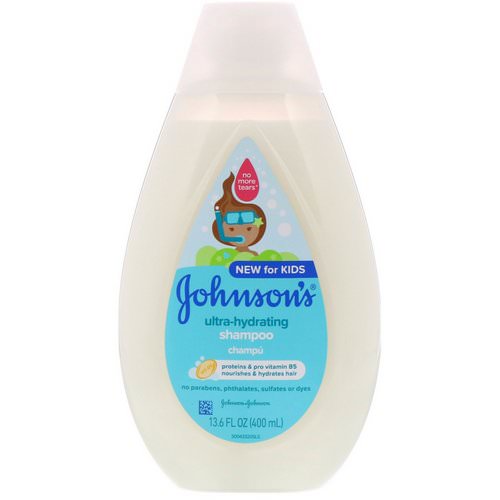Johnson & Johnson, Kids, Ultra-Hydrating, Shampoo, 13.6 fl oz (400 ml) Review