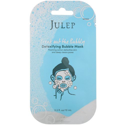 Julep, Break Out the Bubbly, Detoxifying Bubble Mask, 2 Masks Review