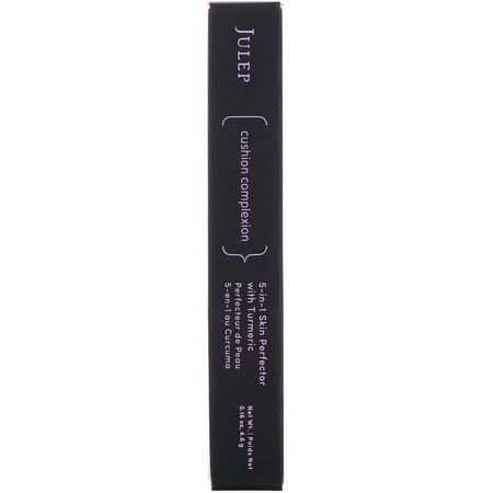 Concealer, Face, Makeup: Julep, Cushion Complexion, 5-in-1 Skin Perfector with Turmeric, Beige, 0.16 oz (4.6 g)
