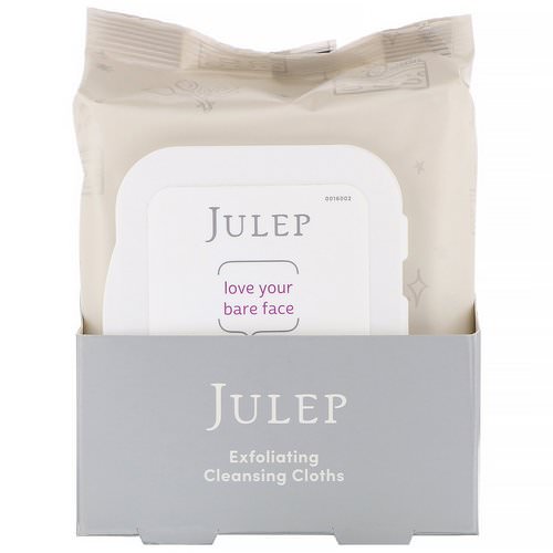 Julep, Love Your Bare Face, Exfoliating Cleansing Cloths, 30 Towelettes Review