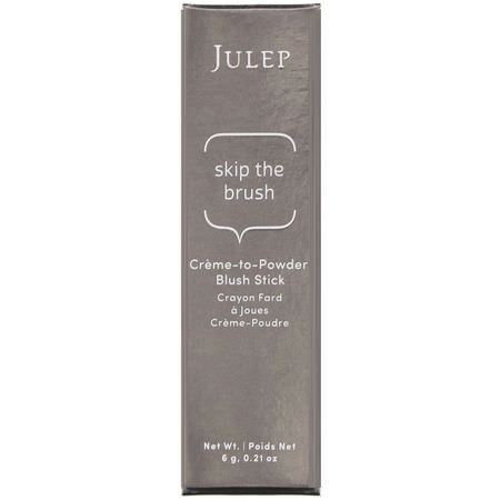 Blush, Face, Makeup: Julep, Skip The Brush, Creme-to-Powder Blush Stick, Desert Rose, 0.21 oz (6 g)