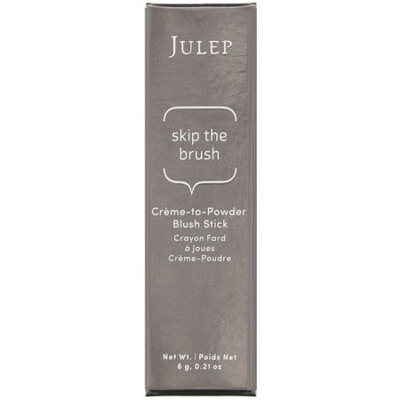 Blush, Face, Makeup: Julep, Skip The Brush, Creme-to-Powder Blush Stick, Peony Pink, 0.21 oz (6 g)