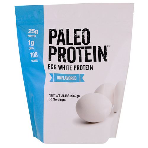 Julian Bakery, Paleo Protein, Egg White Protein, Unflavored, 2 lbs (907 g) Review